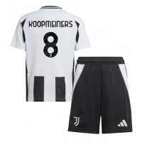 Maglie da calcio Juventus Teun Koopmeiners #8 Prima Maglia Bambino 2024-25 Manica Corta (+ Pantaloni corti)